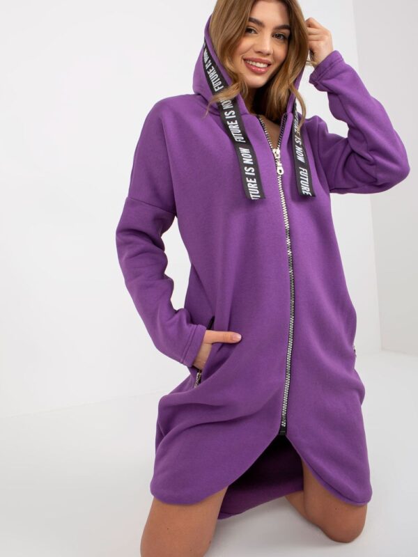 Bluza Damska Model RV-BL-6683.00P Dark Violet - Relevance