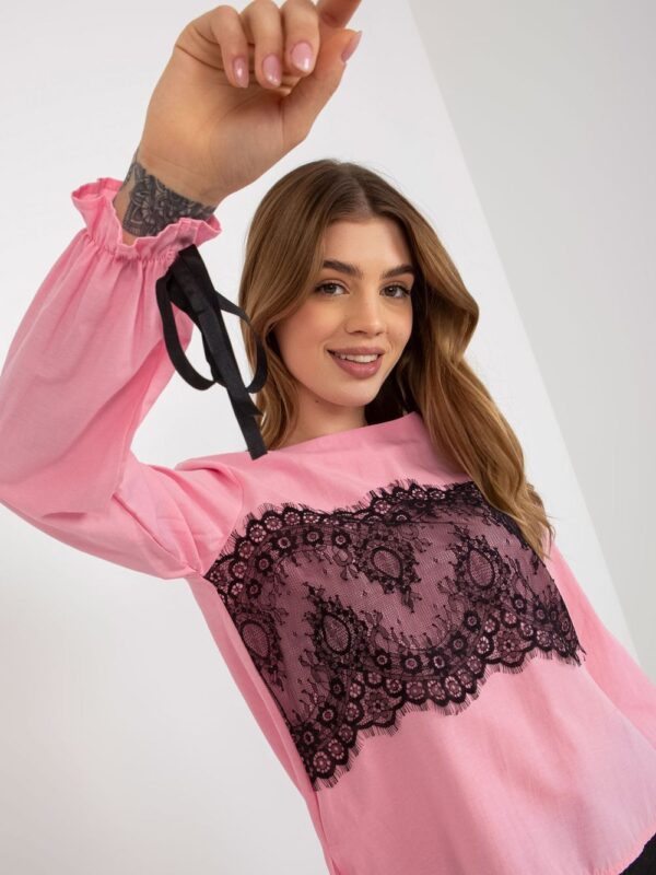 Bluzka Model LK-BZ-506877.15X Pink - Lakerta