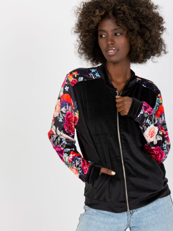 Bluza Damska Model RV-BL-8235.38 Black - Rue Paris
