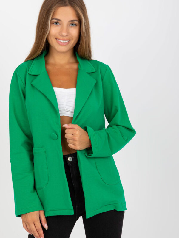 Marynarka Model RV-MA-8071.19P Green - Rue Paris