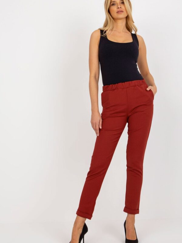 Spodnie Damskie Model LK-SP-507797.50P Bordo - Lakerta