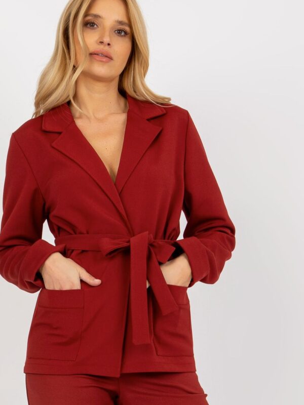 Marynarka Model LK-MA-507798.51P Bordo - Lakerta