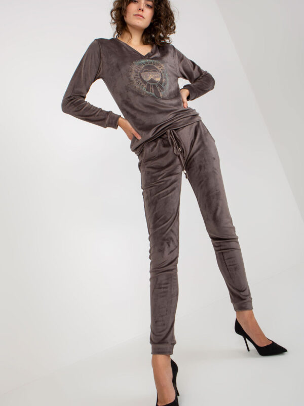 Spodnie Komplet Model RV-KMPL-8442.23P Dark Grey - Relevance