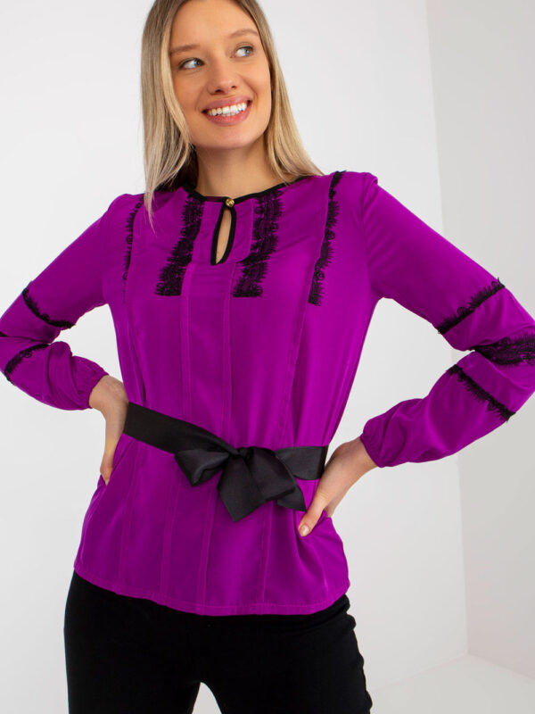 Bluzka Model LK-BZ-506122.35X Violet - Lakerta