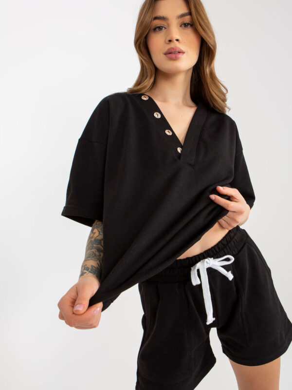 Spodnie Komplet Model EM-KMPL-743.27X Black - Ex Moda