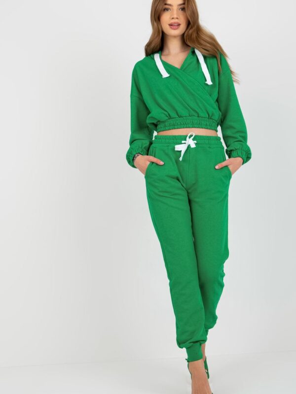 Spodnie Komplet Model EM-KMPL-747.06P Green - Ex Moda