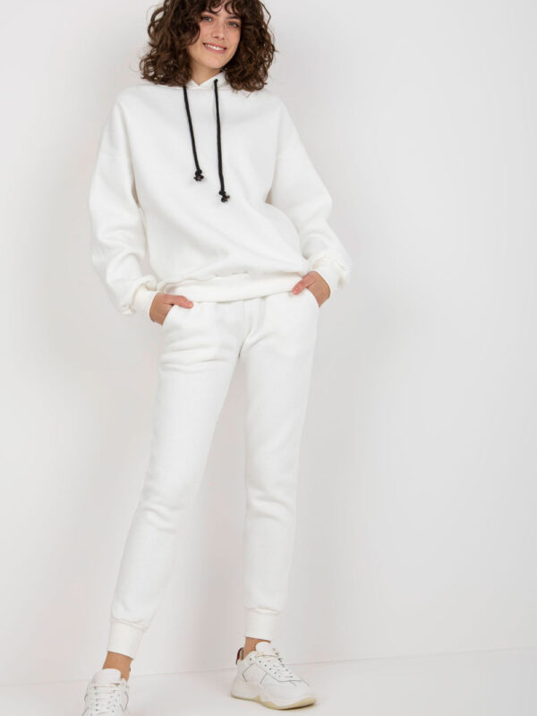 Spodnie Komplet Model EM-KMPL-761.02 Ecru - Ex Moda