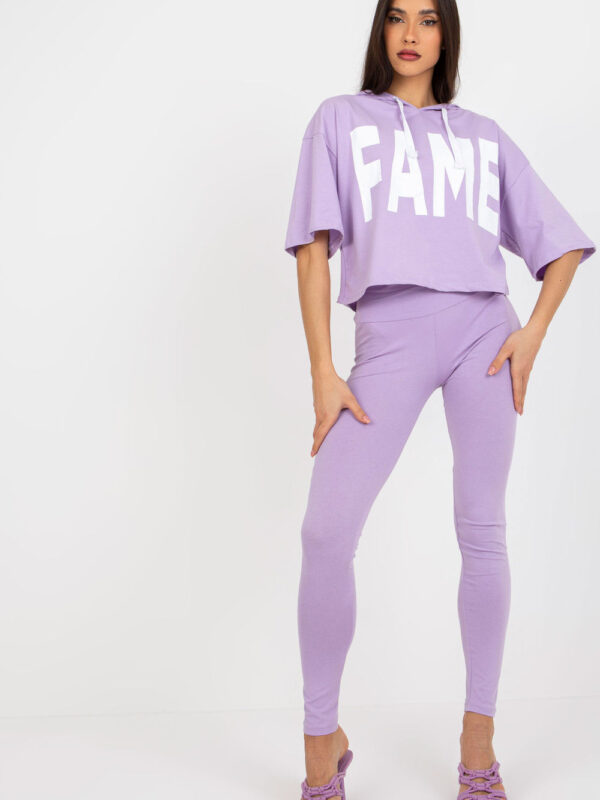 Spodnie Komplet Model EM-KMPL-735.10 Light Violet - Ex Moda