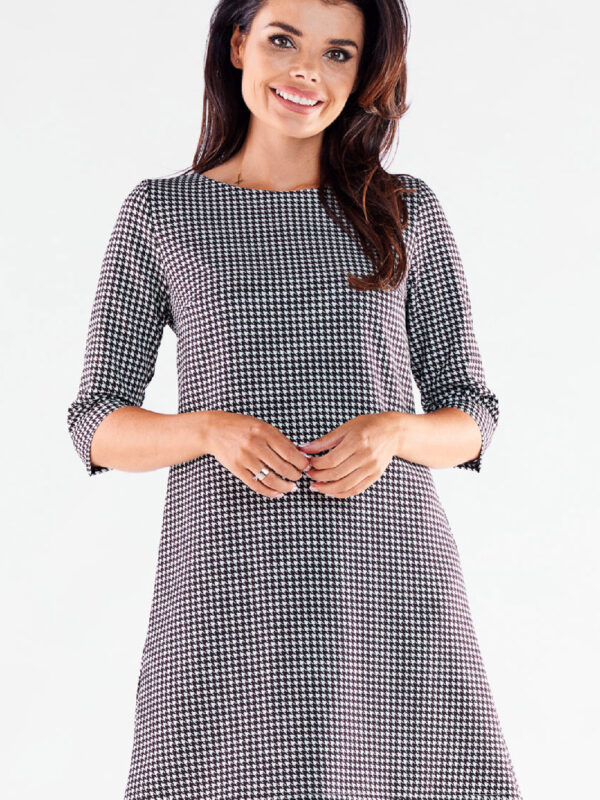 Sukienka Model A521 Houndstooth - awama