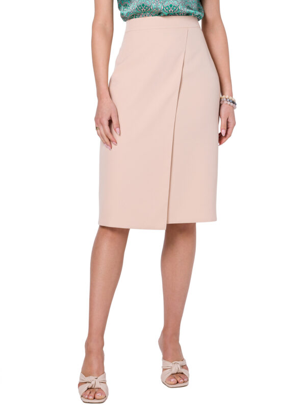 Spódnica Model S343 Beige - Stylove