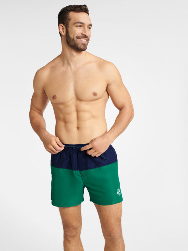 Kąpielówki Model Gem 40780-59X Navy/Green - Henderson