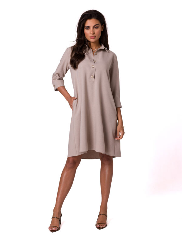 Sukienka Model B257 Beige - BeWear