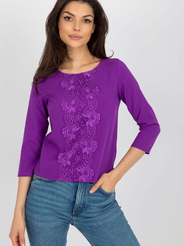 Bluzka Model LK-BZ-506522.07 Violet - Lakerta