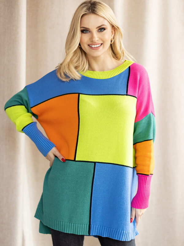 Sweter Damski Model 30089 Limonka - PeeKaBoo