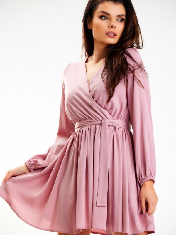 Sukienka Model A577 Dirty Pink - awama