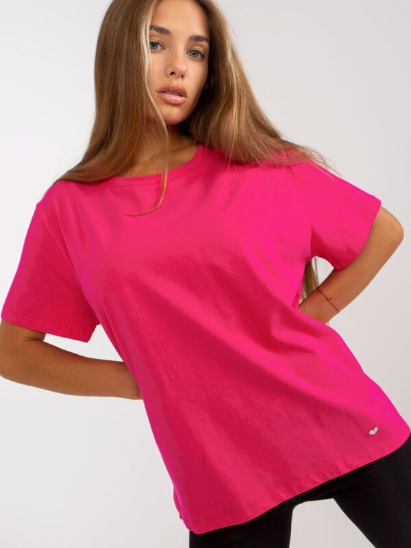 T-shirt Damski Model RV-TS-8047.57P Fuksja - BFG