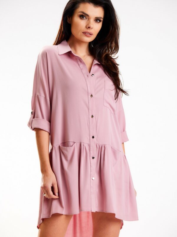 Sukienka Model A584 Dirty Pink - awama