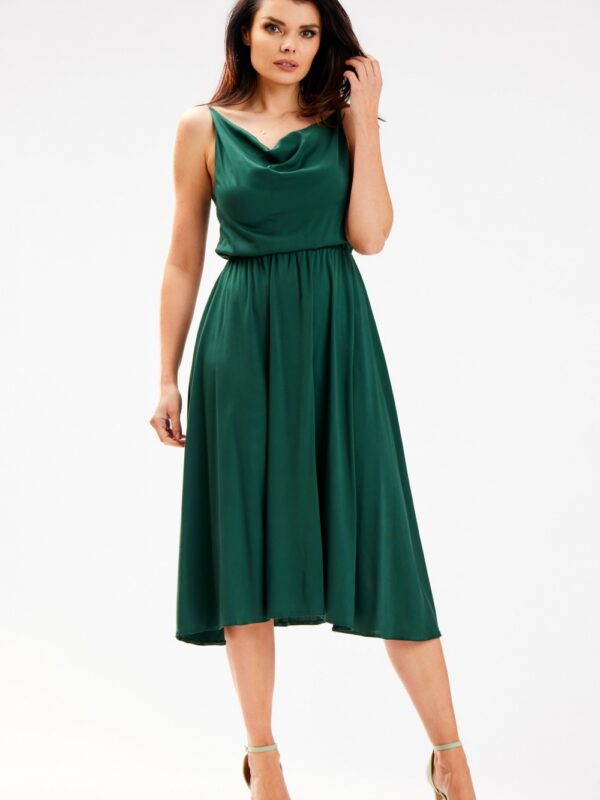 Sukienka Model A579 Bottle Green - awama