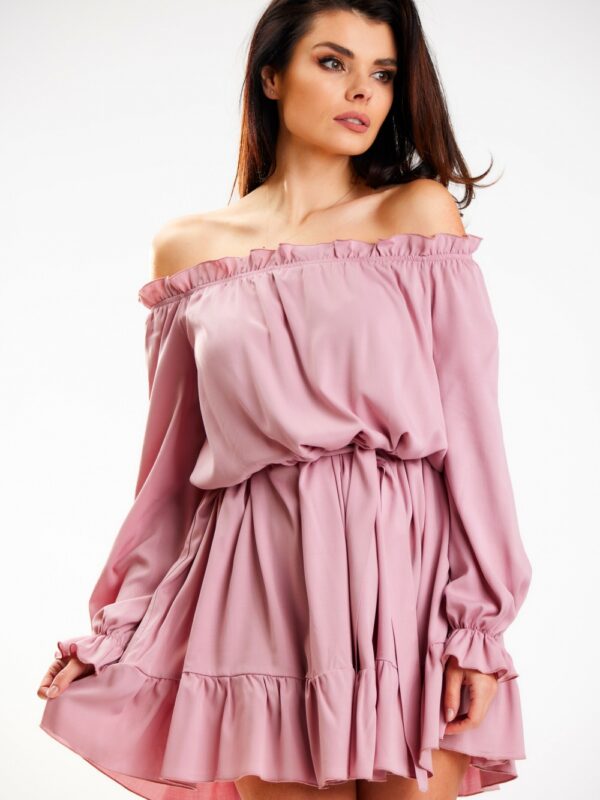 Sukienka Model A578 Dirty Pink - awama