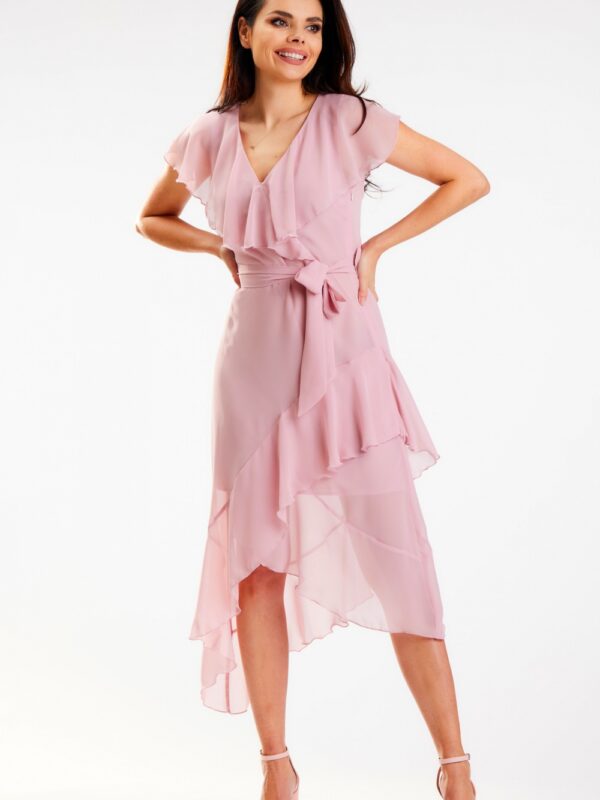 Sukienka Model A574 Dirty Pink - awama