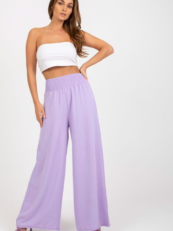 Spodnie Damskie Model DHJ-SP-8390.70 Light Violet - Italy Moda