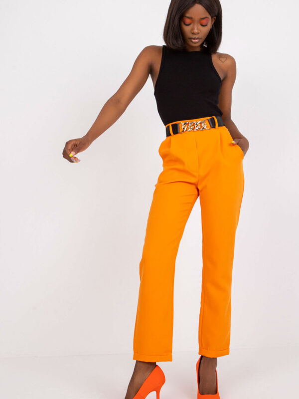 Spodnie Damskie Model DHJ-SP-13165.20 Light Orange - Italy Moda