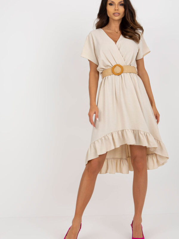 Sukienka Model DHJ-SK-8358.19 Beige - Italy Moda