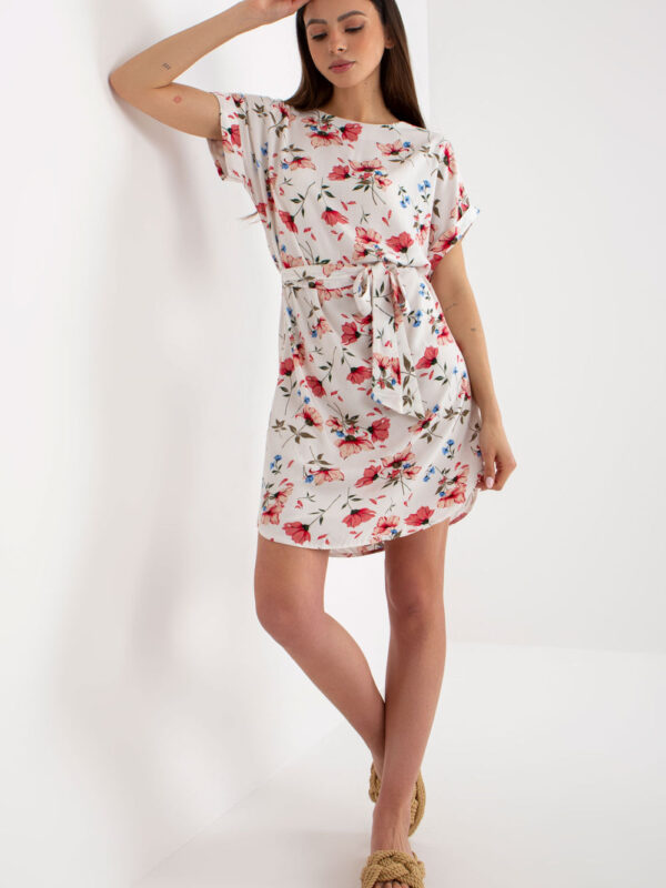 Sukienka Model WN-SK-661.71P White/Red - Rue Paris