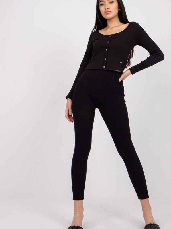 Legginsy Model RV-LG-7533.08 Black - Rue Paris