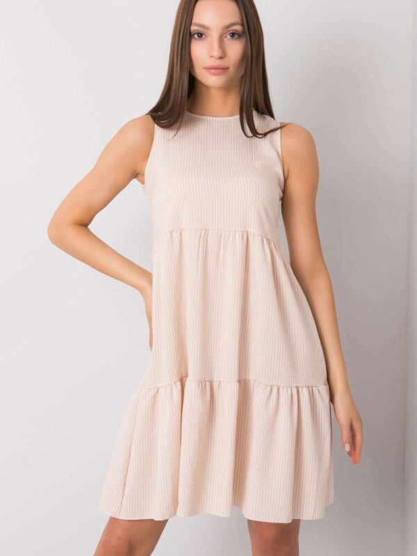 Sukienka Model WN-SK-V103-1.05 Beige - Rue Paris