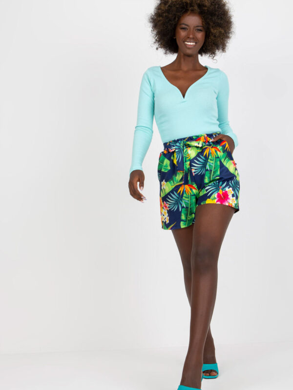 Szorty Damskie Model WN-SN-1316.54 Navy - Rue Paris