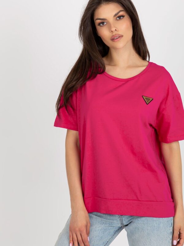 Bluzka Model RV-BZ-8826.22 Fuksja - Relevance