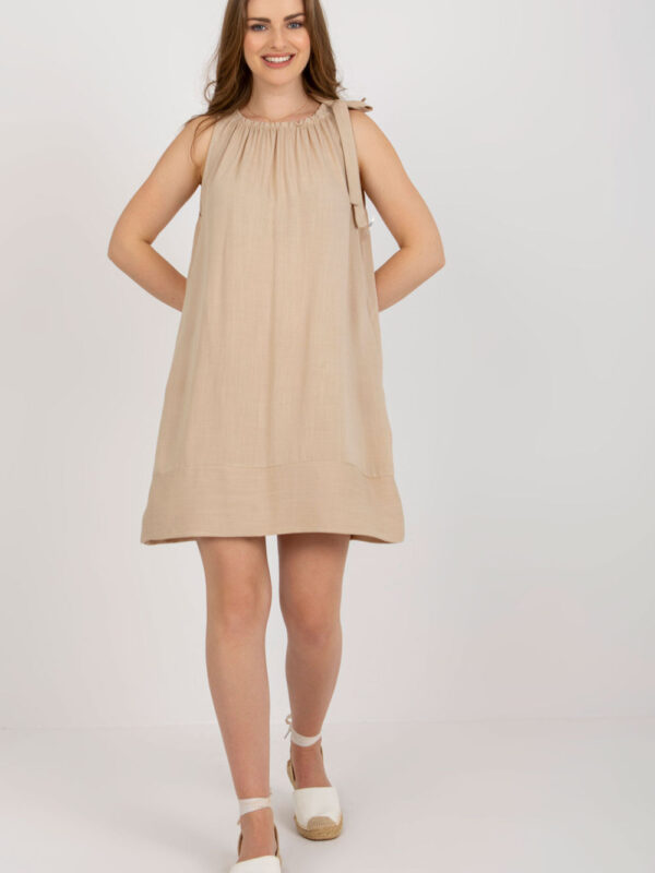 Sukienka Model TW-SK-BI-89923.29 Beige - Och Bella