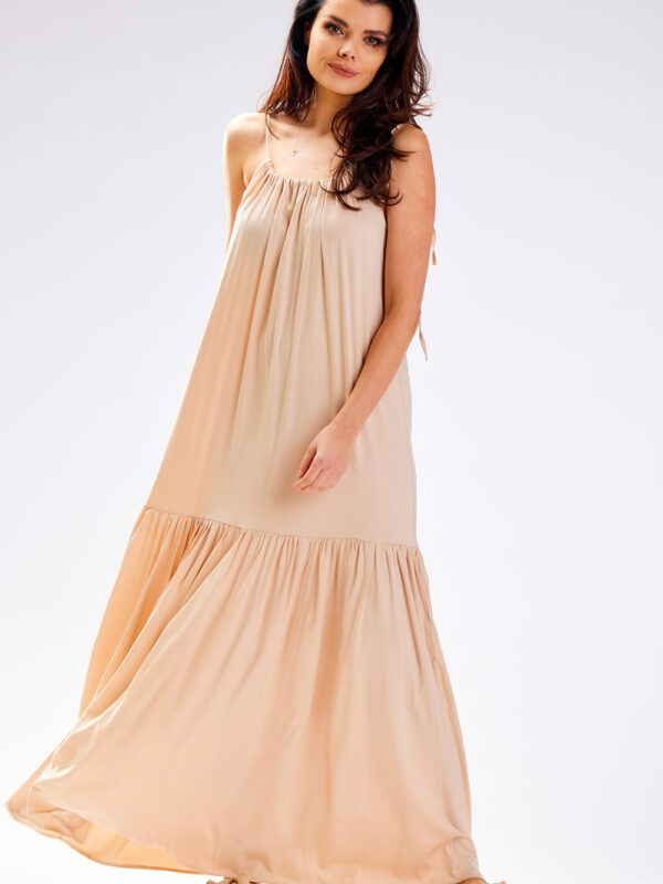 Sukienka Model A582 Beige - awama