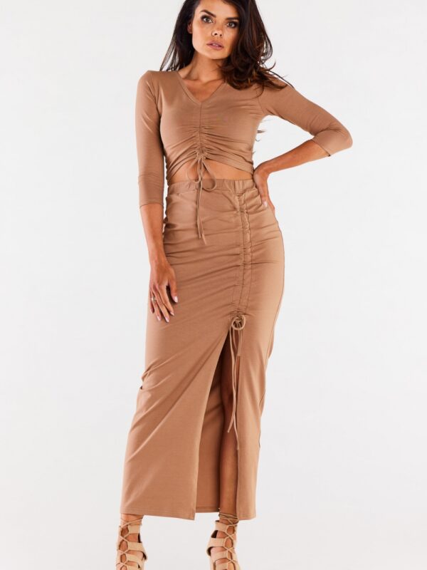 Spódnica Model M305 Beige - Infinite You