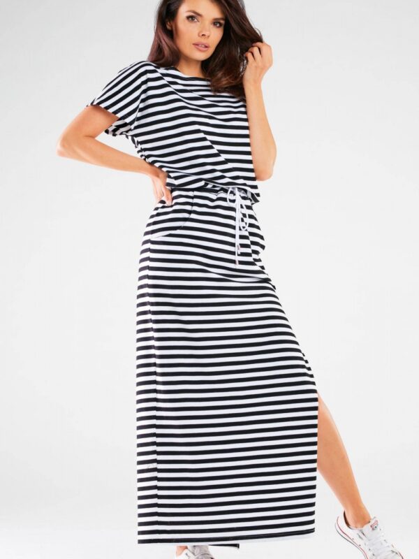Sukienka Model M253 Black/Stripes - Infinite You