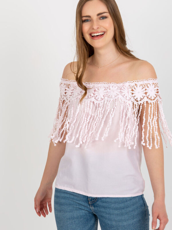 Bluzka Model AT-BZ-1801.87 Light Pink - AT