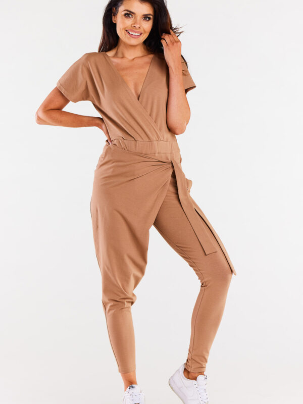 Spodnie Kombinezon Model M298 Beige - Infinite You