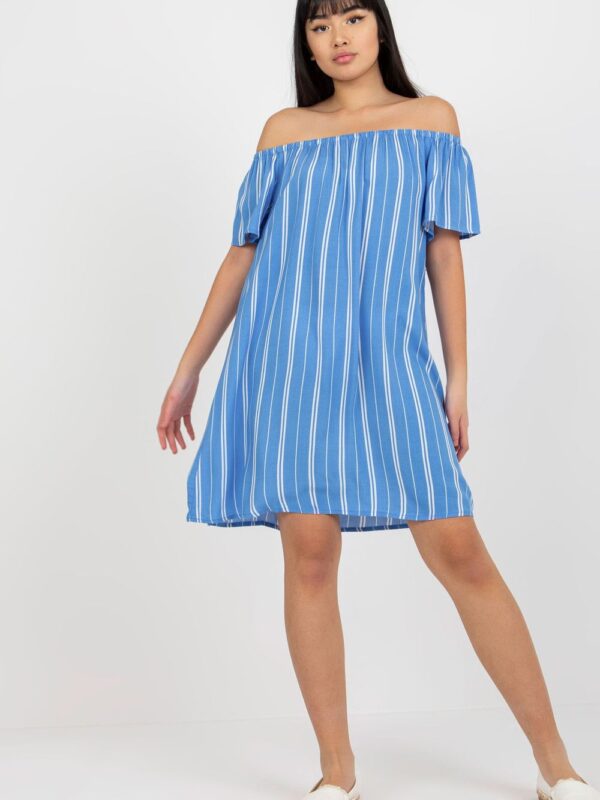 Sukienka Model D73771R30145J White/Blue - Fresh Made