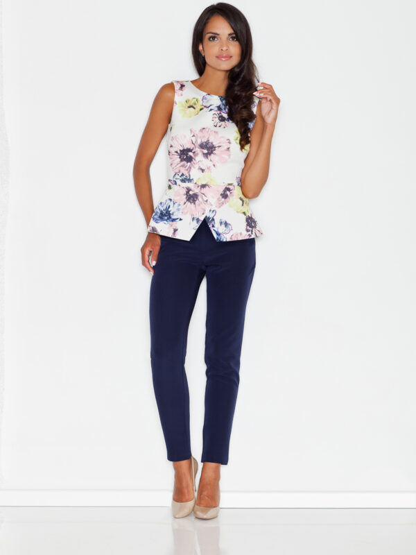 Spodnie Damskie Model 377 Navy - Figl