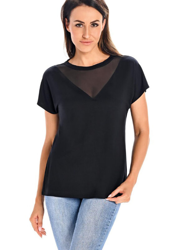 Bluzka Model Cora 219201 Black - Teyli
