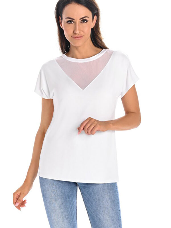 Bluzka Model Cora 219201 White - Teyli