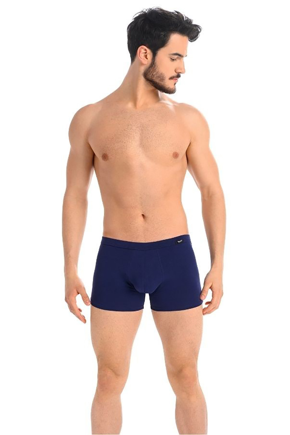 Komplet bokserki Model Levi 801-3 Navy Blue - Teyli