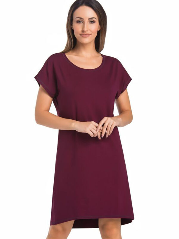 Koszulka nocna Koszula Nocna Model Luzi 2810 Violet - Teyli