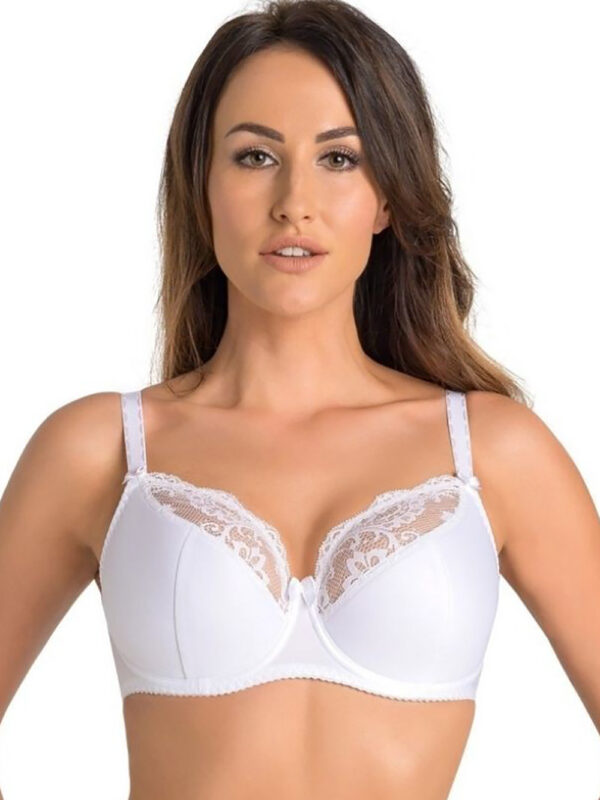 Biustonosz Soft Biustonosz Semi-soft Model Estel 204 White - Teyli