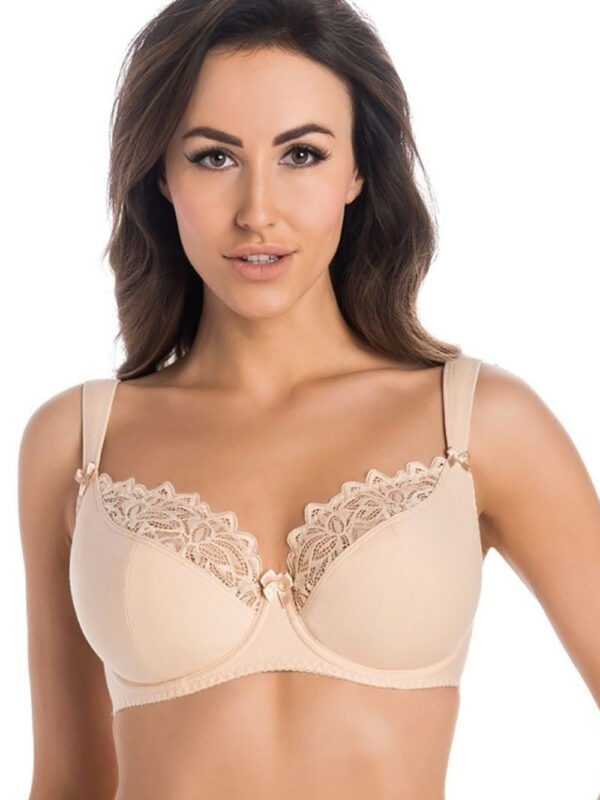 Biustonosz Soft Biustonosz Semi-Soft Model Eco Exclusive 207 Beige - Teyli