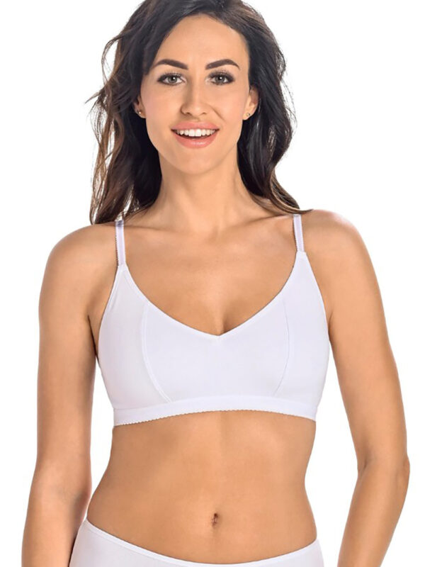 Biustonosz Soft Model Bianca 2717 White - Teyli