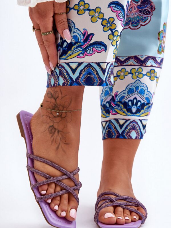 Sandał Klapki Model Leomi 5628-2 CLA-1 Violet - Step in style