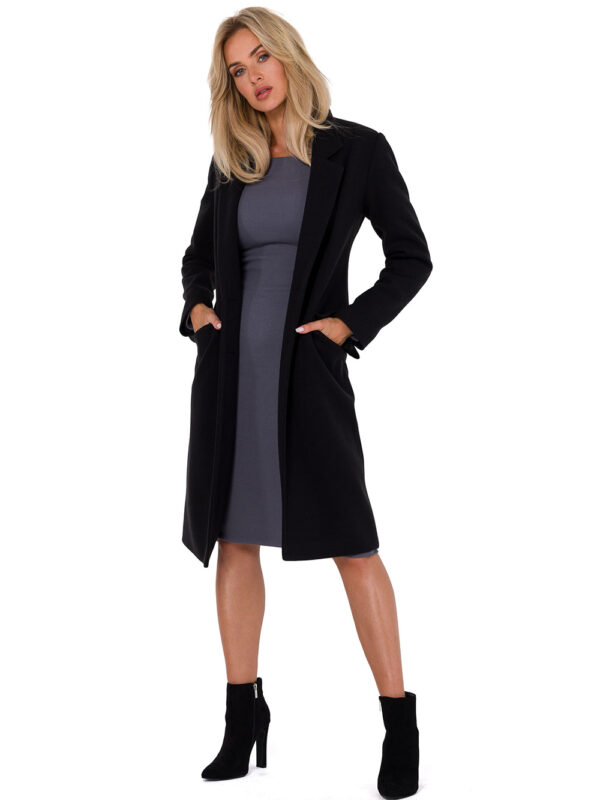 Płaszcz Damski Model MOE758 Black - Moe