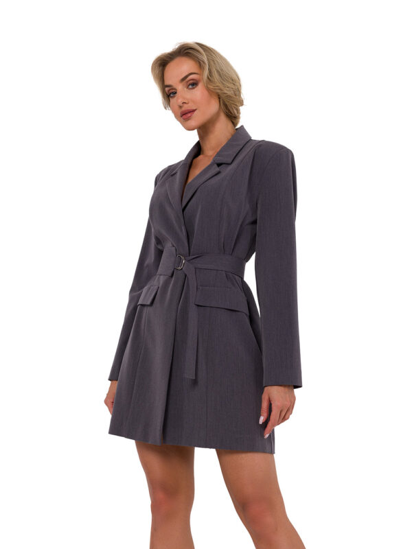 Sukienka Model MOE749 Dark Grey - Moe